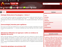 Tablet Screenshot of e-sante.futura-sciences.com