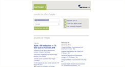 Desktop Screenshot of emploi-environnement.futura-sciences.com