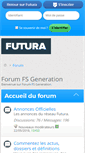 Mobile Screenshot of forums.futura-sciences.com